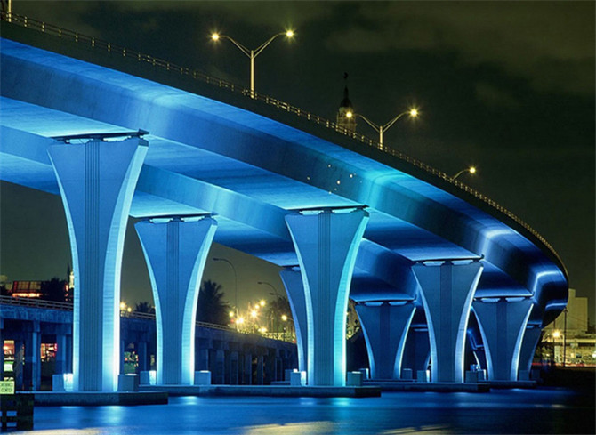 河北市政橋梁夜景照明亮化工程